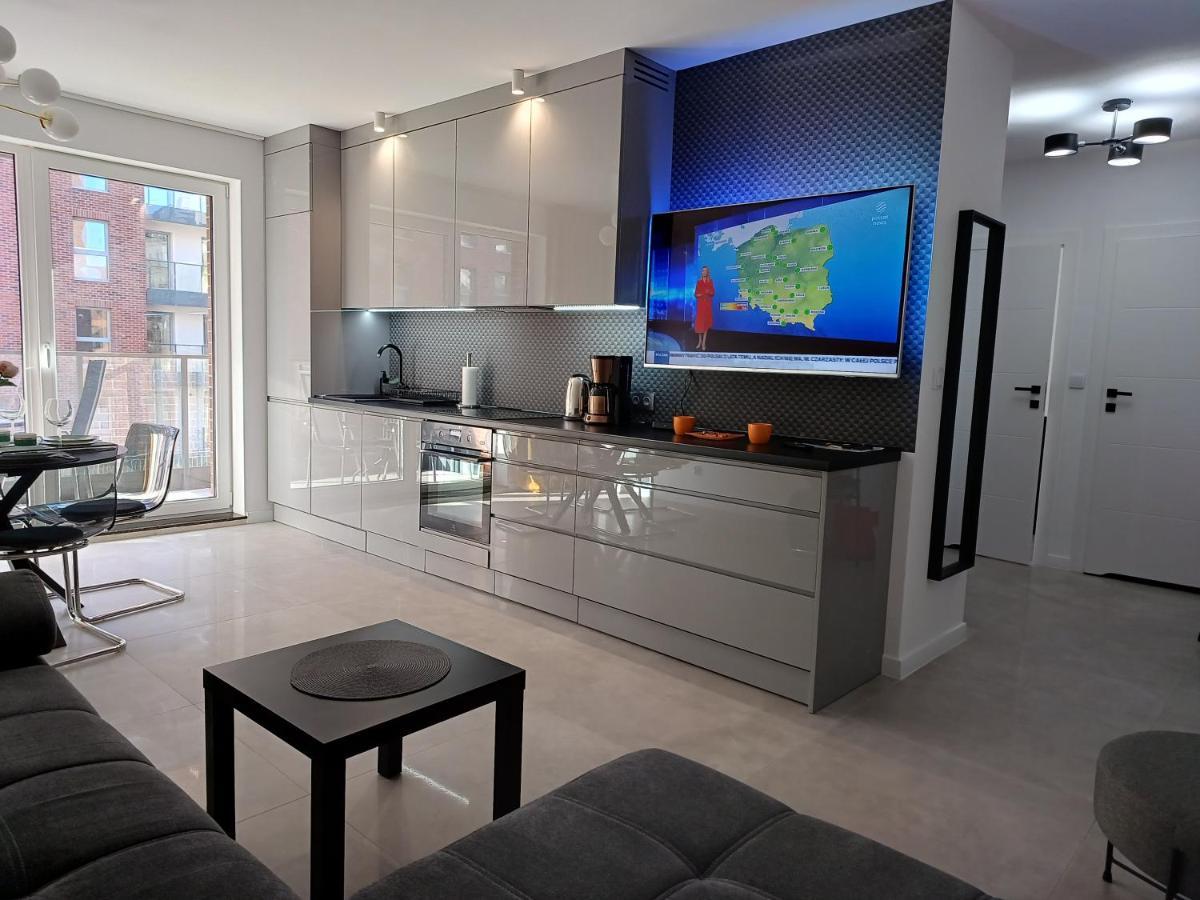 Mak Apartment Grobla - Free Parking - 3 Rooms Gdańsk Eksteriør bilde